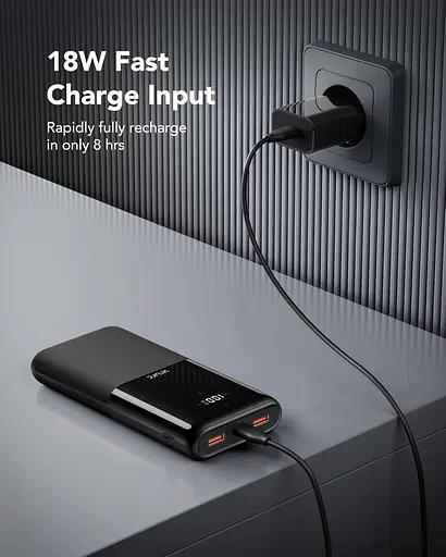 Повербанк VRURC Power Bank 20000 мА·ч, портативное зарядное устройство USB C 20 Вт - фото 4