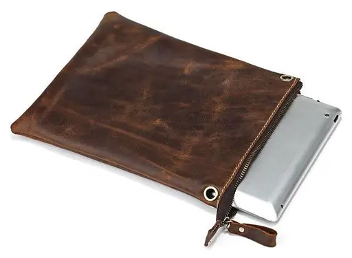 Чоловіча шкіряна сумка Vintage 22,5х28 см sum0012234 - фото 4