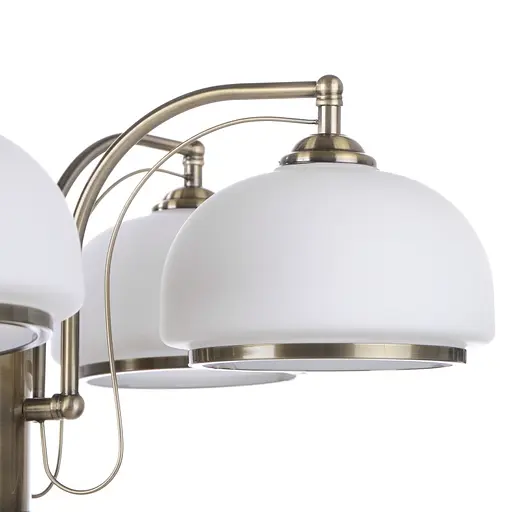 Люстра подвесная Brille классическая E27 60W AB (LK-191S/5) - фото 2