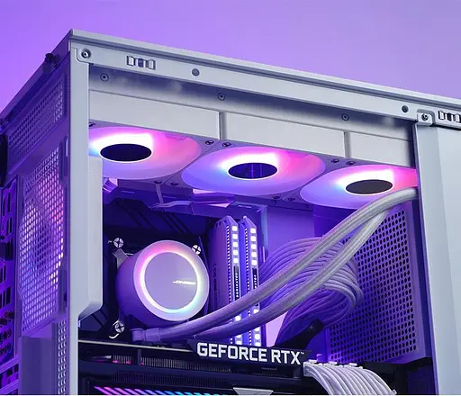 СВО Jonsbo TG-240 White (Intel LGA1700/1200/115X/2011; AMD AM4/AM5/4PIN PWM) (TG-240 White) - фото 8