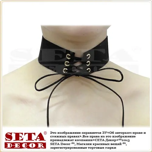 Чокер Шнуровка - фото 5