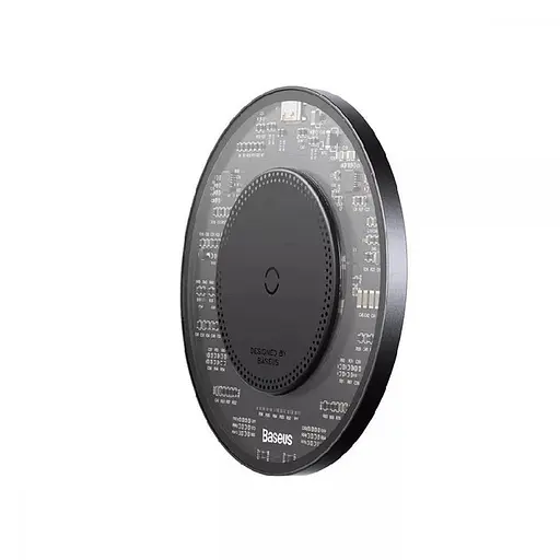 Бездротовий ЗП Baseus Simple 2 15 W CCJJ050001 + Кабель Type-C To Type-C 24 W (1m) - фото 7