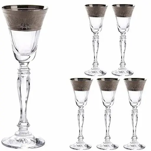 Набір чарок для лікеру Lora Камена 50 мл 6 шт. NGC143SETLIQ-D2