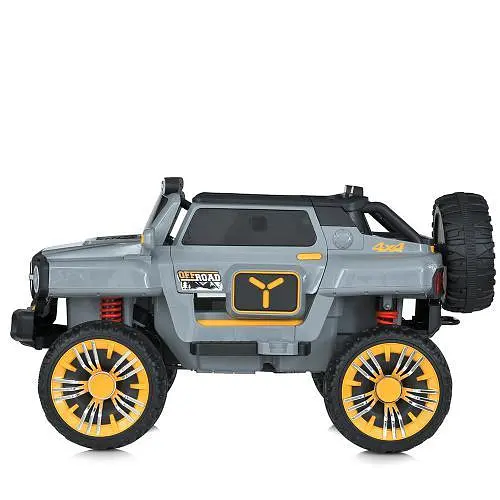 Електромобіль дитячий Bambi Джип M 5821EBLR-11 24V Racer 15 км/год сірий - фото 8