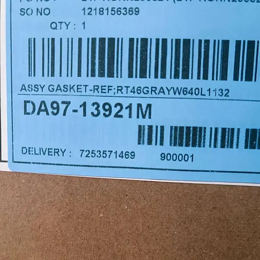 Уплотнитель двери для холодильной камеры холодильника Samsung RT46K6340EF, RT46K6340S8, DA97-13921M - фото 8