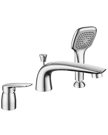 Смеситель для ванны Imprese Praha new 85030 new Хром - фото 1