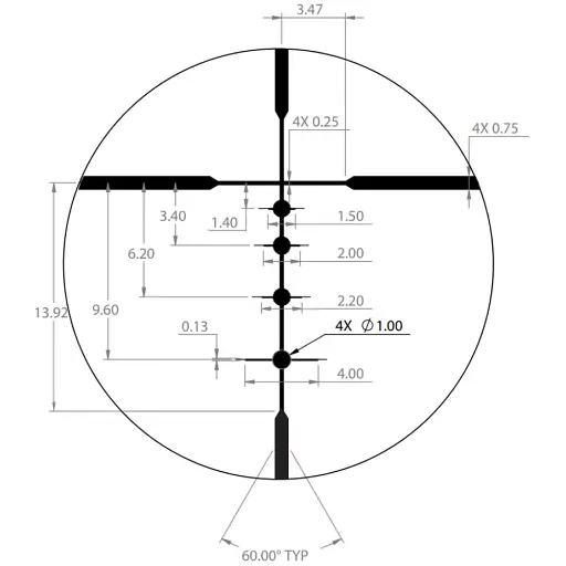Приціл оптичний Bushnell R3 3-9x50 сітка DOA Quick Ballistic - фото 6