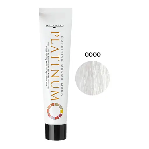 Професійна стійка фарба для волосся HI Hipertin Platinum 0000 чистий блиск 100 мл без аміаку - фото 1