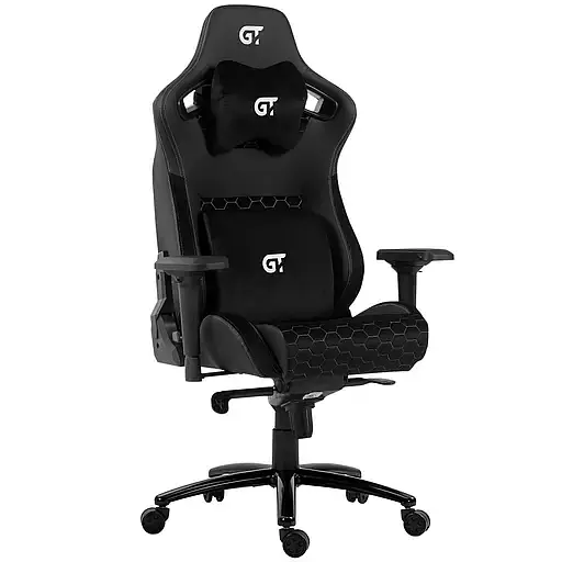 Геймерське крісло GT Racer чорне (X-2471 Black) - фото 1