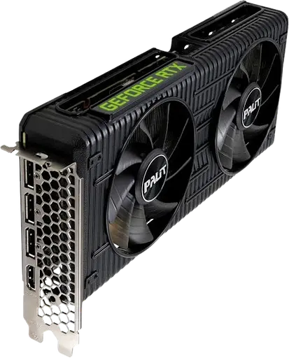 Видеокарта GeForce RTX 3060 12GB Palit Dual (NE63060019K9-190AD) Б/У - фото 2
