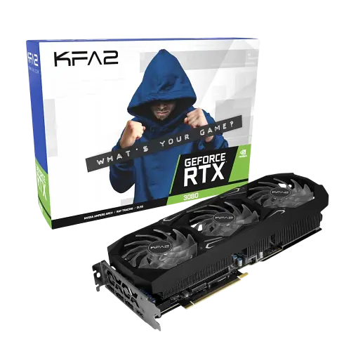Відеокарта GeForce RTX 3080 10GB KFA2 SG 1-Click OC (38NWM3MD99NK) Б/В - фото 1