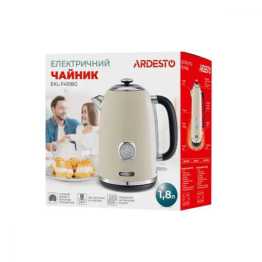Електрочайник Ardesto EKL-F410BG - фото 8