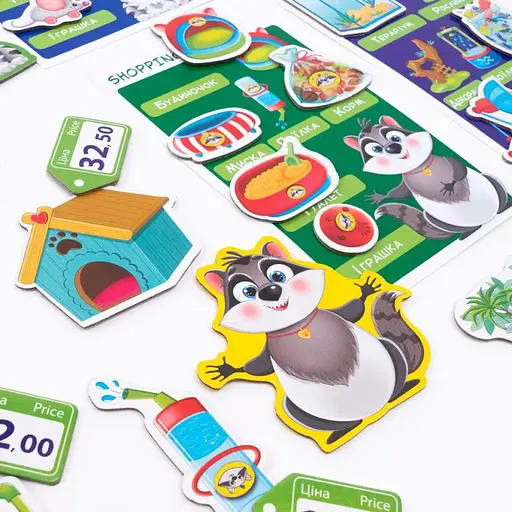 Настільна гра "Домашні улюбленці" Vladi Toys VT2312-07 з колесом удачі - фото 3