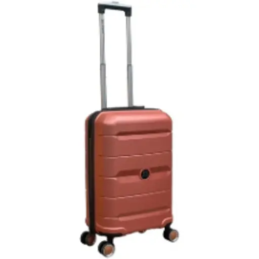 Чемодан My Polo PP007-S маленький (S) полипропилен на 4-х двойных колесах 50 л