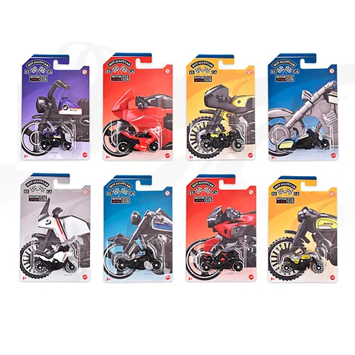 Мотоцикл, 8801H, 5.5-8 см, метал, масштаб 1:64 (В асортименті) - фото 2