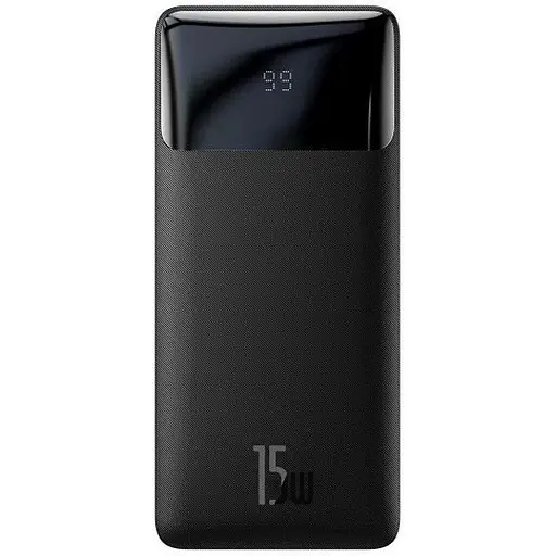 Внешний аккумулятор Baseus Bipow Digital Display 10000mAh 15w (black) - фото 2