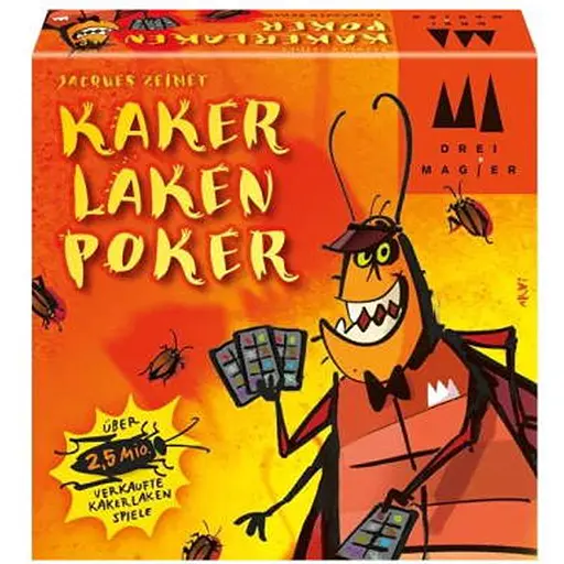 Настольная игра Drei Magier Spiele Тараканий покер (Cockroach Poker international) (укр. правила) (IMS0052) - фото 1