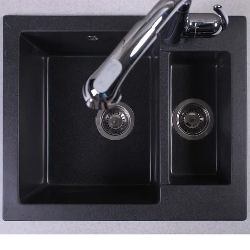 Кухонная мойка Fancy Marble Arizona светло-черный 105060004 - фото 2