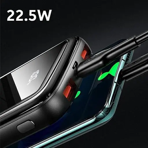 Портативный аккумулятор USAMS US-CD161 PB58 Display 10000 мАч - фото 3