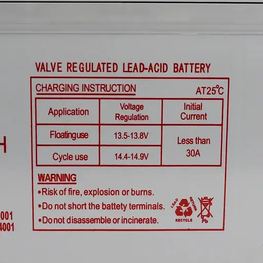 Гелевий акумулятор Gel Battery (100 Ah 12V) для джерел безперебійного живлення - фото 5