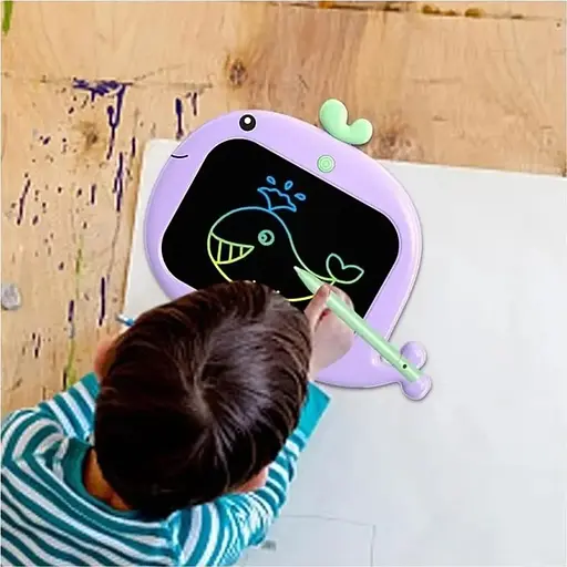 Планшет для малювання DK Kids Pad 9" Color Whale Purple [115862] - фото 3