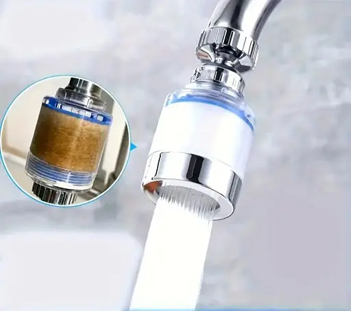 Водоощадна насадка на кран із фільтром-очисником, аератор, барботер - фото 3