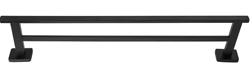 Вішалка подвійна для рушника Rea Oste 2 black REA-80036 Чорний - фото 2