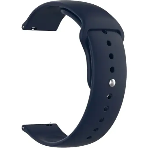 Ремешок DK CDK для Garmin Forerunner 255 / 255 Music 22mm Silicone Sport Band (011909) (dark blue)