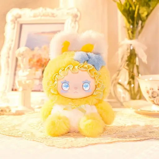 Колекційна м'яка іграшка з кільцем Зайчики Pop Top Lucky Emma MJ-000090 серії Lovely Emma - фото 6