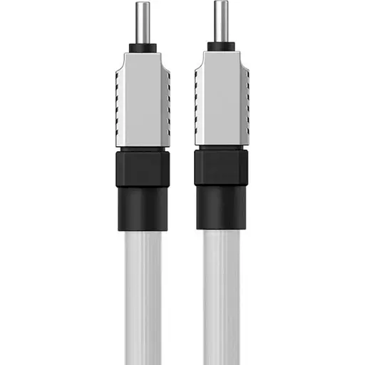 Кабель Baseus CoolPlay Series USB-C to USB-C 100W 2m White (CAKW000302) [127948] - фото 4
