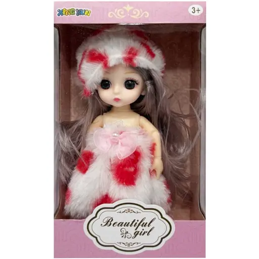 Дитяча іграшкова лялька Bambi 1361-6 шарнірна розмір 15 см - фото 1