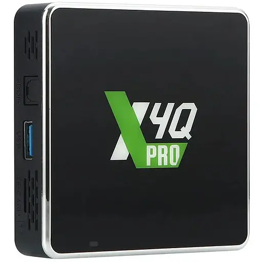 TV Медіаплеєр Ugoos X4Q PRO 4/32Gb/Amlogic S905X4/Android 11/WiFi 2.4G+5G/BT 5.1/Miracast/BT GyroRC