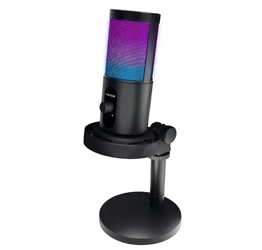 Микрофон конденсаторный HATOR HTA510 RGB Signify USB Black - фото 4