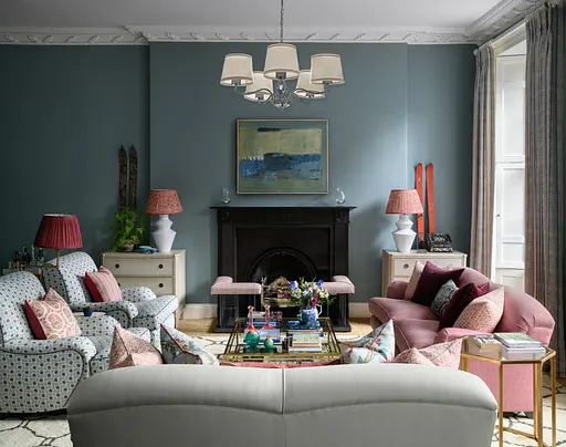 Люстра подвесная Brille с абажуром в спальню E27 60W CH (BKL-658S/5) - фото 4