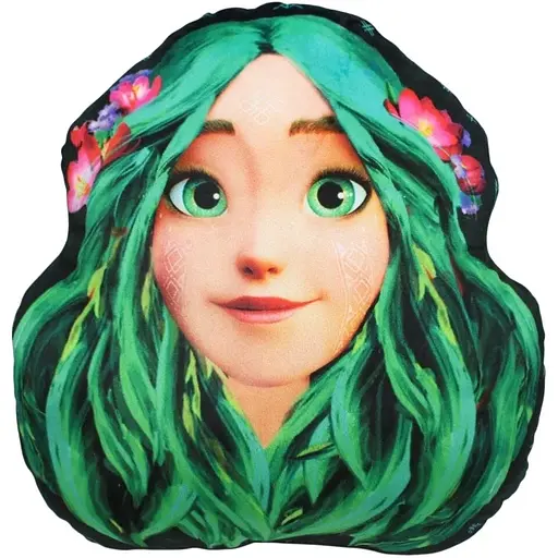 Подушка Мавка Копица 00279-50 33 x 32 x 11 см Зеленый (2926900021618) - фото 1