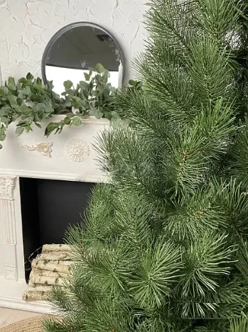 Гирлянда из хвои Скандинавская литая (Зеленая) 1.5 м - фото 6
