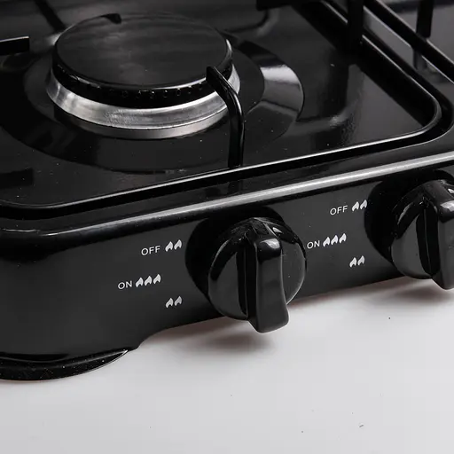 Газова плита настільна Sokany SK-6004-Black 4 конфорки Чорний - фото 4