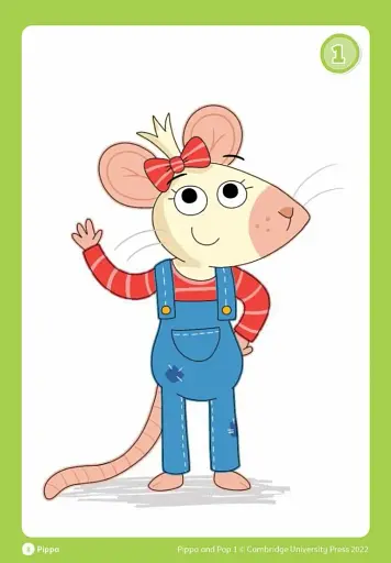Pippa and Pop. Level 1. Flashcards British English - фото 4