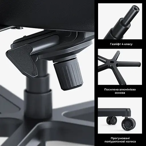 Кресло геймерское Anda Seat Kaiser 4 V2 Size XL до 180 кг игровое Cyber ​​Green PVC (AD12YDDC-XLL-20-C-PV/C-03) - фото 8