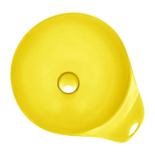 Лейка сливная воронка пластмассовая на банку, Kitchette Желтый 84667 - фото 6