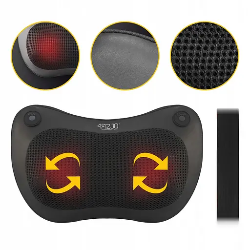 Подушка-масажер 4FIZJO Shiatsu Pro+ 4FJ0562 Black (P-5907739319159) - фото 4