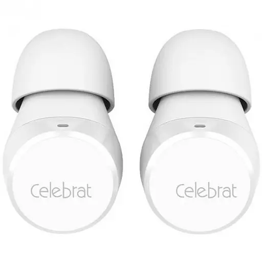 Бездротові Bluetooth навушники Celebrat TWS-W1 white - фото 2