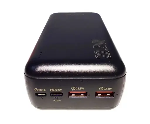 Портативний зарядний пристрій  Power bank Borofone BJ38B Power 22.5W 30000 mAh Чорний - фото 5