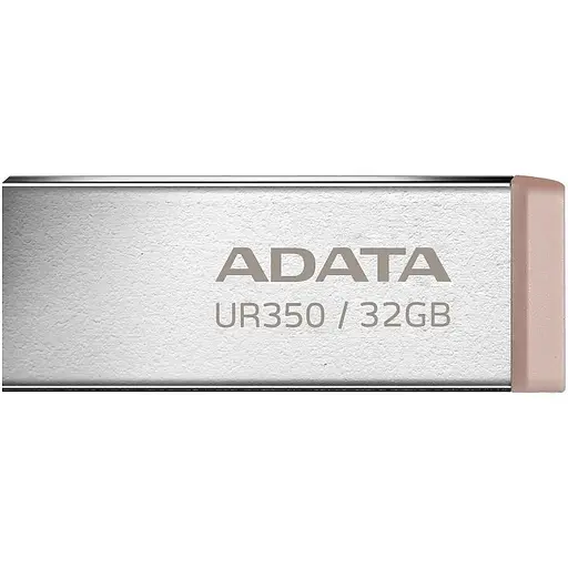 Флеш-накопитель ADATA USB 3.2 UR 350 32Gb Серебристый/Beige - фото 1