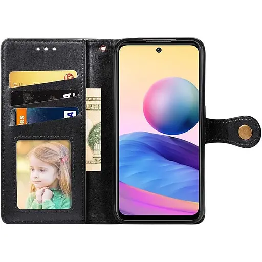 Чехол-книжка Getman Gallant для Redmi 15C Europe version Black (148404) - фото 3