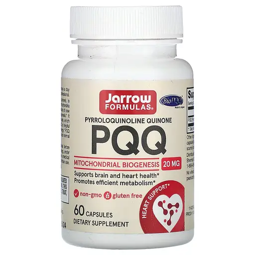 Пірролохінолінхінон (PQQ) Jarrow Formulas 20 мг 60 капсул - фото 1