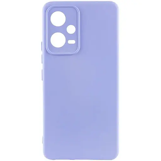 Чехол Silicone Cover Lakshmi Full Camera (AA) для Xiaomi Poco X5 5G / Note 12 5G Сиреневый / Dasheen