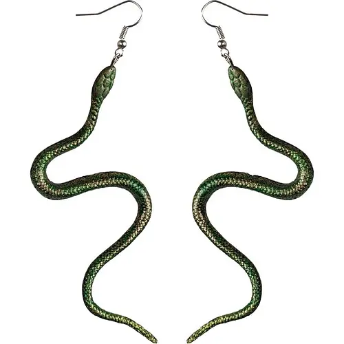 Сережки Медуза Горгона - фото 1