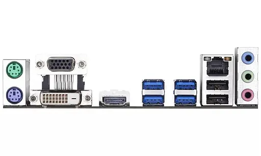 Материнская плата Gigabyte B450M S2H (B450M S2H) (Socket AM4, AMD B450, Micro-ATX) Б/у - фото 4