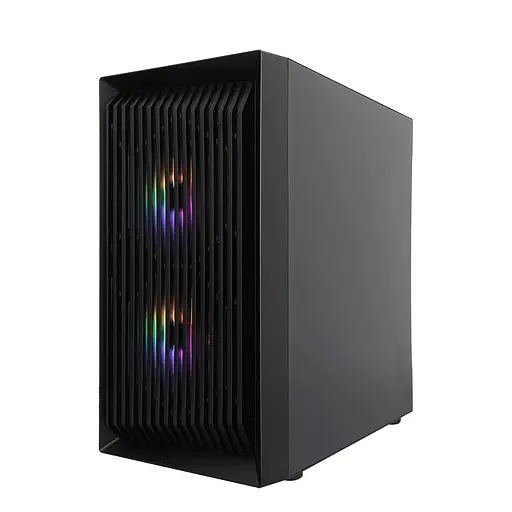 Корпус 1stPlayer BS-2-BK-3F1 Black (BS-2-BK-3F1) Без БП - фото 3